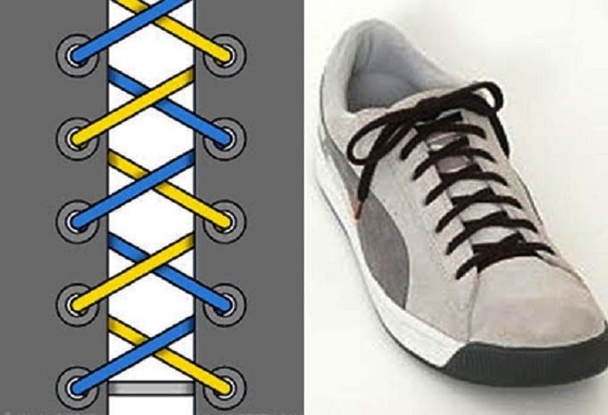 Cách thắt dây giày đẹp – đa dạng – hiện đại có thể bạn chưa biết