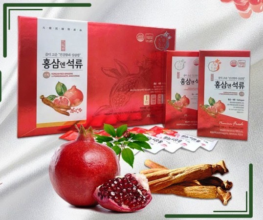 Collagen lựu hồng sâm Hàn Quốc có tốt không? Review Collagen lựu hồng sâm Hàn Quốc