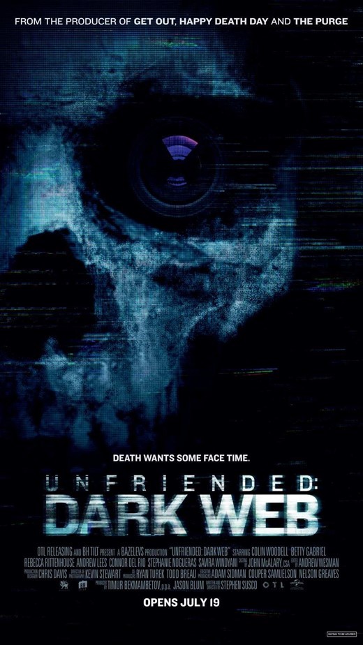 Review phim Unfriended: Dark Web (2018) – Internet thật đáng sợ!