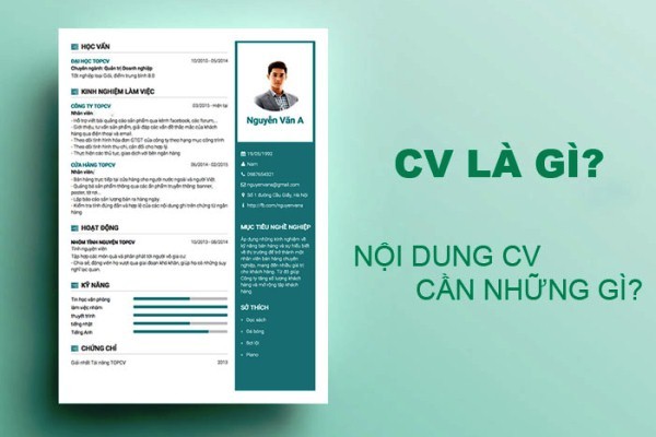 CV là gì? Một CV xin việc bao gồm những thông tin gì? Lưu ý khi viết CV