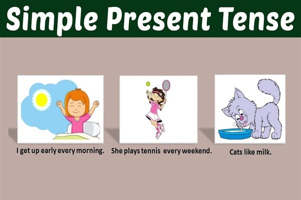 Present simple tense: structure, usage, passive of present simple tense