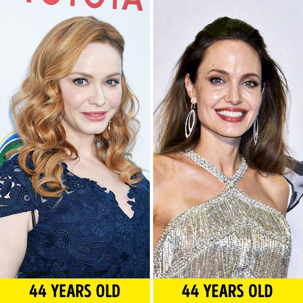 Hai nữ diễn viên cùng tuổi nhưng khác nhau về sự trẻ trung