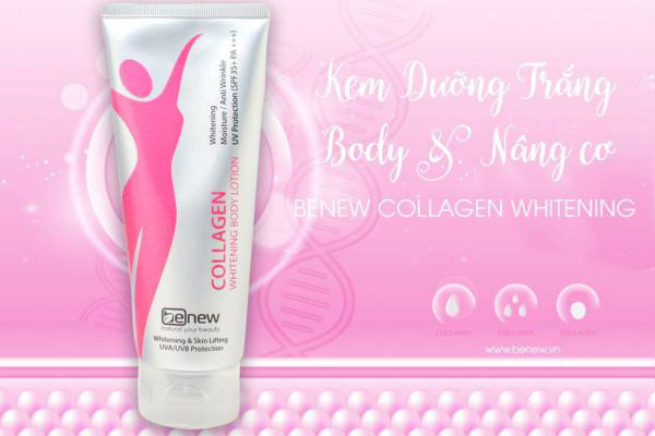 Review kem dưỡng trắng da body Benew Collagen Whitening