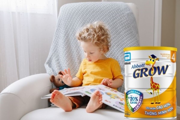 Sữa Abbott Grow có tốt không? Sữa phát triển chiều cao toàn diện cho bé