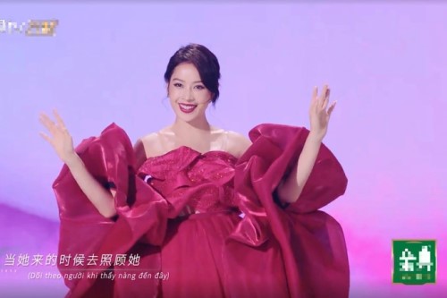 Chi Pu gây sốt trong show Trung Quốc Đạp gió 2023 mùa 4 của Trung Quốc
