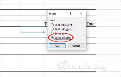 Cách xoá hàng, cột, thêm cột  trong Excel cho người mới bắt đầu