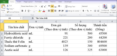 Cách tạo bảng trong Excel đơn giản và dễ thực hiện