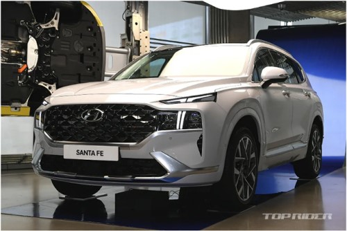 Review Xe Santafe 2021 - Hình ảnh và đánh giá thực tế sử dụng