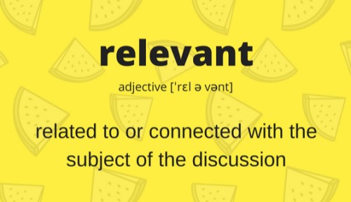 Định Nghĩa Relevance là gì? Cách dùng từ Relevance trong tiếng anh là gì?