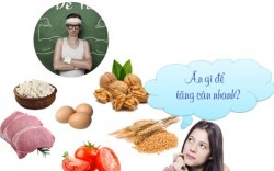 Cách tăng cân cho người gầy an toàn và những điều cần tránh